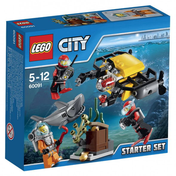Конструктор LEGO City Deep Sea Explorers 60091 Исследование морских глубин в Перми