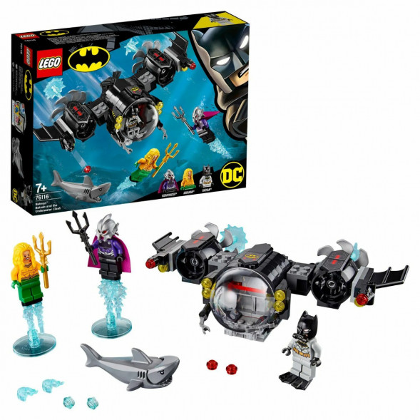 Конструктор LEGO Super Heroes 76116 Подводный бой Бэтмена в Перми