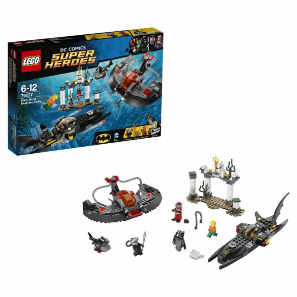 Конструктор LEGO Super Heroes 76027 Глубоководная атака Черного Манта в Перми