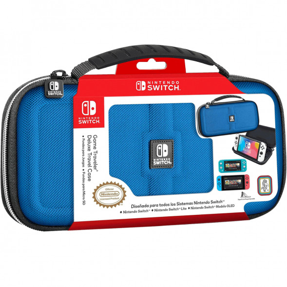 Чехол BIG BEN Deluxe для Nintendo Switch/OLED/Lite, синий в Перми