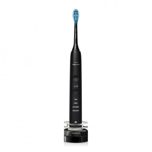 Набор из 2 электрических зубных щеток Philips Sonicare DiamondClean 9000 HX9914/54, чёрный в Перми