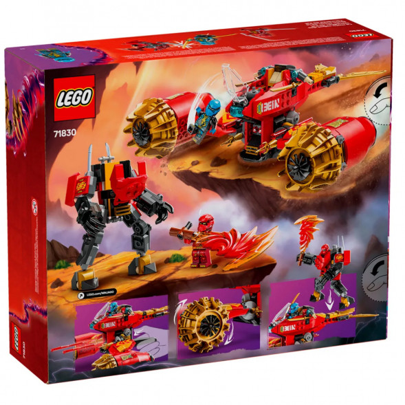 Конструктор LEGO Ninjago 71830 Боевой робот Кая «Всадник бури» в Перми