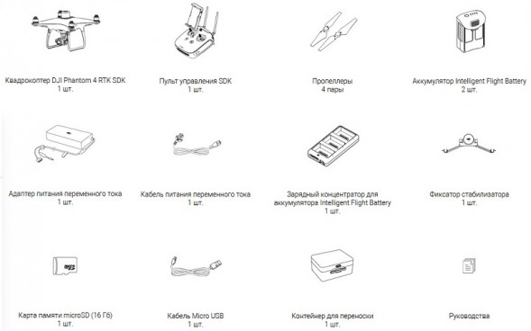Квадрокоптер DJI Phantom 4 RTK SDK в Перми