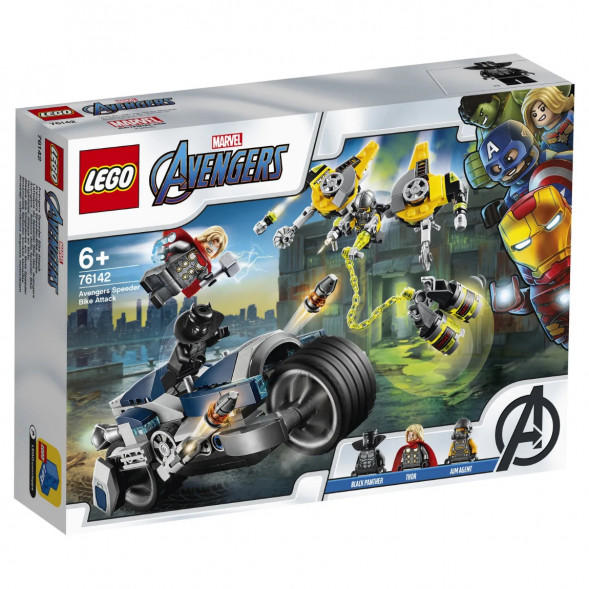 Конструктор LEGO Super Heroes 76142 Мстители Атака на спортбайке в Перми