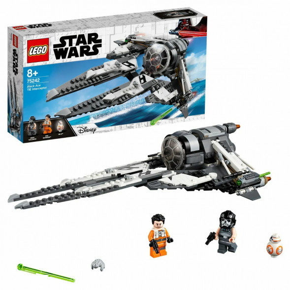 Конструктор LEGO Star Wars 75242 Перехватчик СИД Чёрного аса в Перми