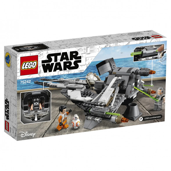 Конструктор LEGO Star Wars 75242 Перехватчик СИД Чёрного аса в Перми
