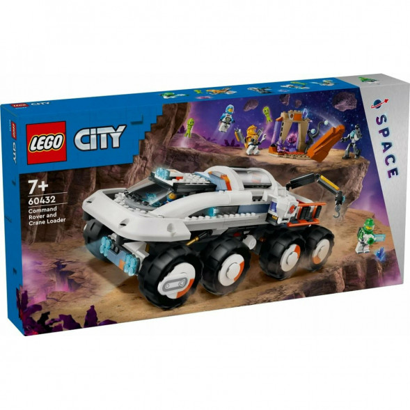 Конструктор LEGO City 60432 Командный вездеход и кран-погрузчик в Перми