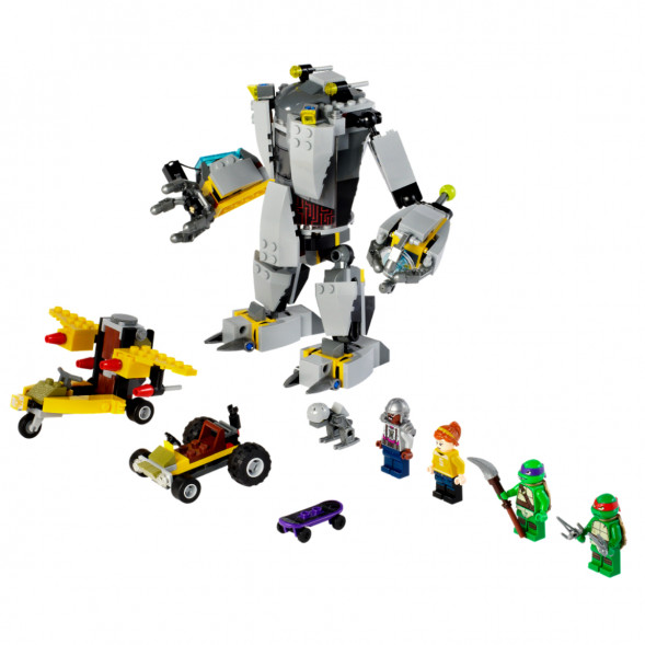 Конструктор LEGO Teenage Mutant Ninja Turtle 79105 Нападение робота Бакстера в Перми