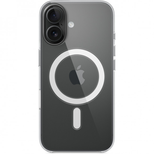 Чехол Apple Clear Case with MagSafe для iPhone 16, прозрачный (MA6A4ZM/A) в Перми