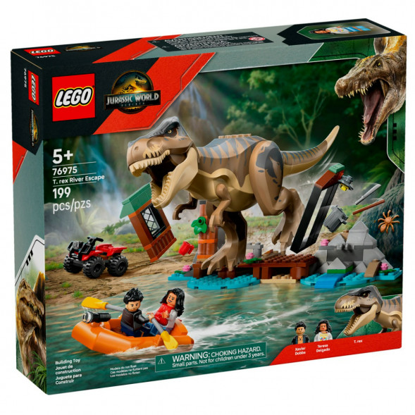 Конструктор LEGO Jurassic World 76975 Побег по реке от ти-рекса в Перми