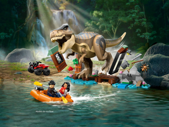 Конструктор LEGO Jurassic World 76975 Побег по реке от ти-рекса в Перми