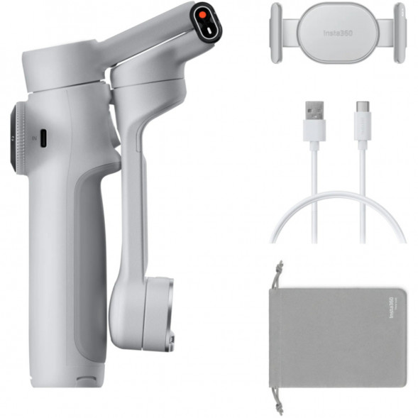 Cтабилизатор Insta360 Flow 2 Standard Bundle, Stone Gray в Перми