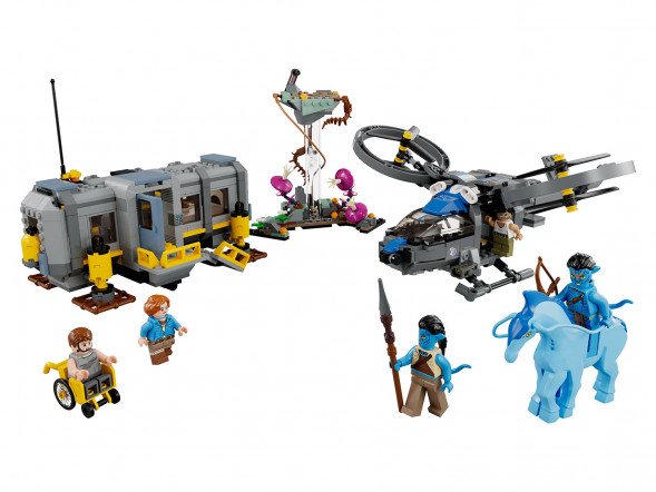 Конструктор LEGO Avatar 75573 Парящие горы: Зона 26 и RDA в Перми
