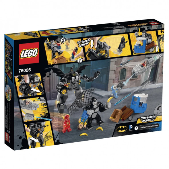 Конструктор LEGO Super Heroes 76026 Горилла Гродд сходит с ума в Перми