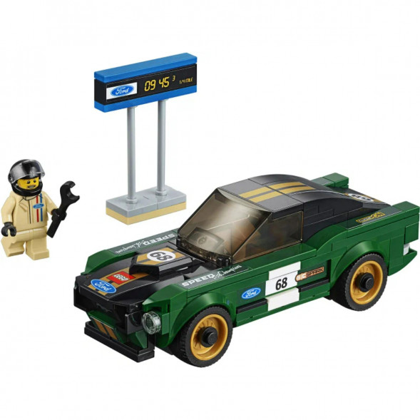 Конструктор LEGO Speed Champions 75884 1968 Ford Mustang Fastback в Перми