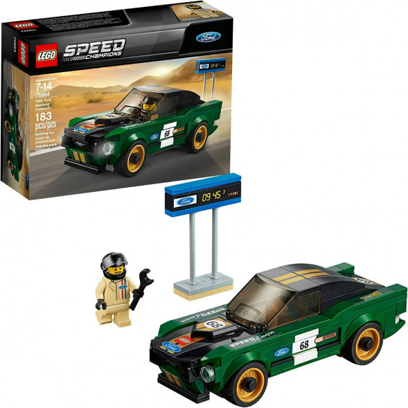 Конструктор LEGO Speed Champions 75884 1968 Ford Mustang Fastback в Перми