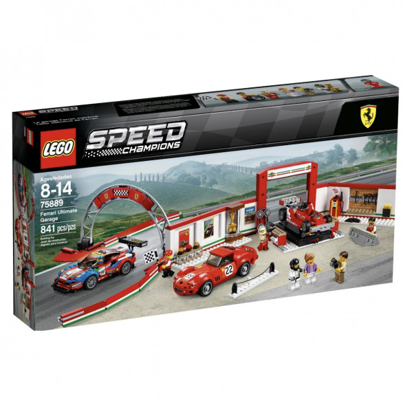 Конструктор LEGO Speed Champions 75889 Гараж Ferrari в Перми