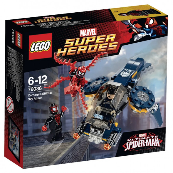 Конструктор LEGO Super Heroes 76036 Воздушная атака Карнажа в Перми