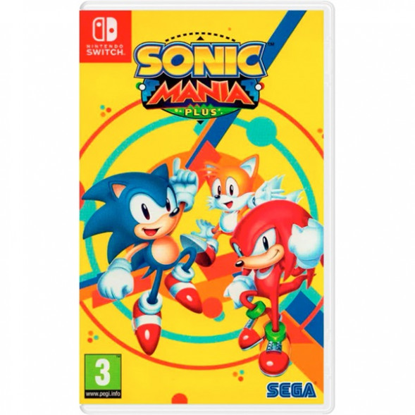 Игра Sonic Mania Plus [Nintendo Switch, английская версия] в Перми