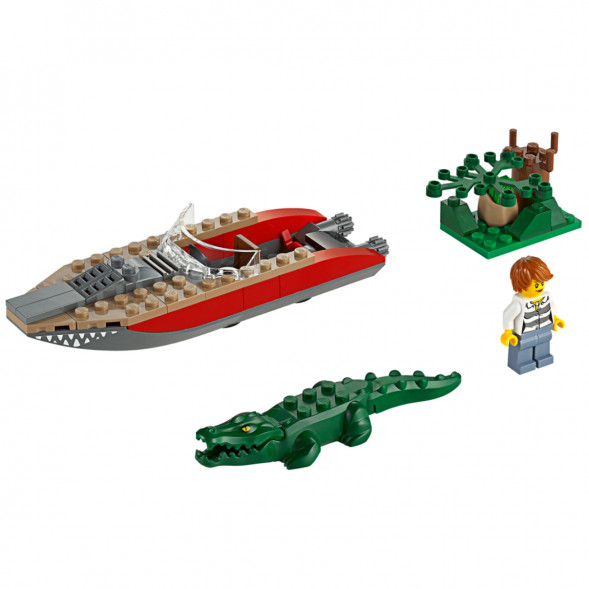 Конструктор LEGO City 60067 Погоня на полицейском вертолёте в Перми