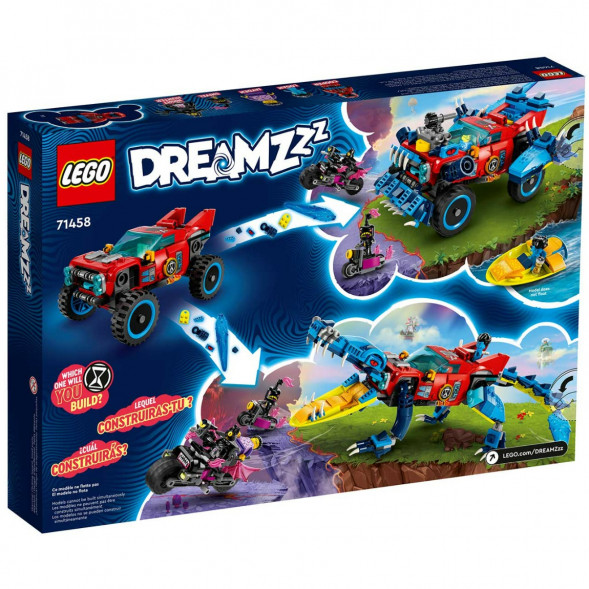 Конструктор LEGO DREAMZzz 71458 Автомобиль-крокодил в Перми
