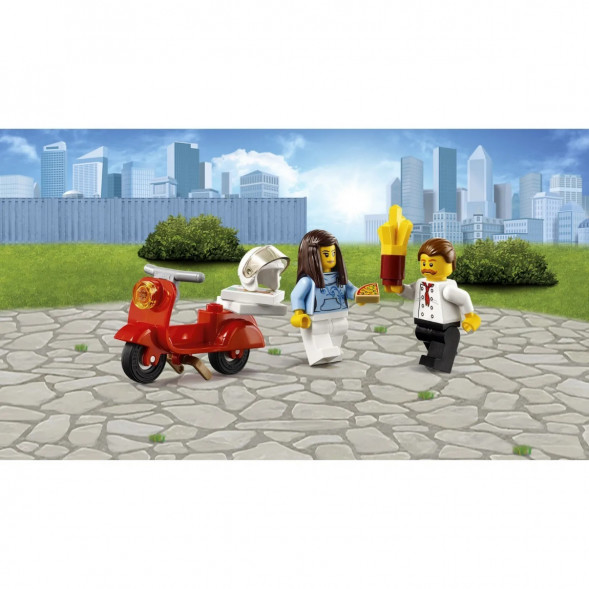 Конструктор LEGO City Great Vehicles 60150 Фургон-пиццерия в Перми