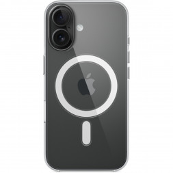 Чехол Apple Clear Case with MagSafe для iPhone 16 Plus, прозрачный (MA7D4ZM/A)