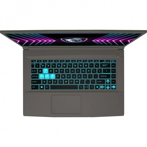 Ноутбук игровой MSI Thin 15 B2RVE-3451XRU (15.6&amp;quot;, IPS, Intel Core 7 240H 2.5ГГц, 10 ядер, 16ГБ DDR4, 512ГБ SSD, NVIDIA GeForce RTX 4050 для ноутбуков - 6 ГБ) в Перми
