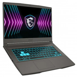 Ноутбук игровой MSI Thin 15 B2RVE-3451XRU (15.6", IPS, Intel Core 7 240H 2.5ГГц, 10 ядер, 16ГБ DDR4, 512ГБ SSD, NVIDIA GeForce RTX 4050 для ноутбуков - 6 ГБ)