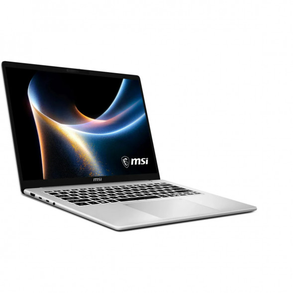 Ноутбук MSI Modern 14S AI+ G3MG-010XRU (14&amp;quot;, OLED, Intel Core Ultra 7 355 2.3ГГц, 8 ядер, 16ГБ DDR5, 512ГБ SSD, Intel Graphics, без ОС), серебристый в Перми
