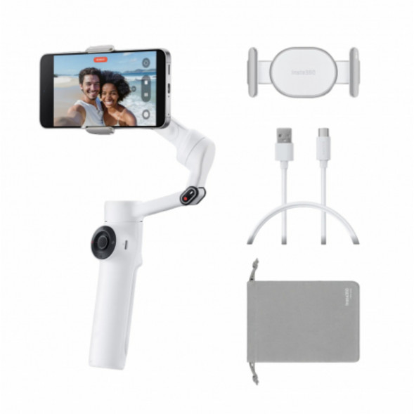 Cтабилизатор Insta360 Flow 2 Standard Bundle, Summit White в Перми