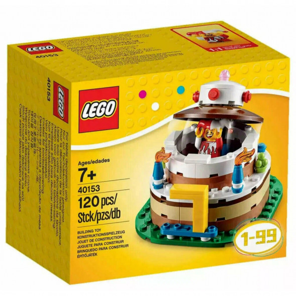 Конструктор LEGO Seasonal 40153 Торт на День Рождения в Перми