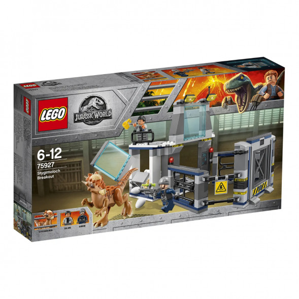Конструктор LEGO Jurassic World 75927 Побег стигимолоха из лаборатории в Перми