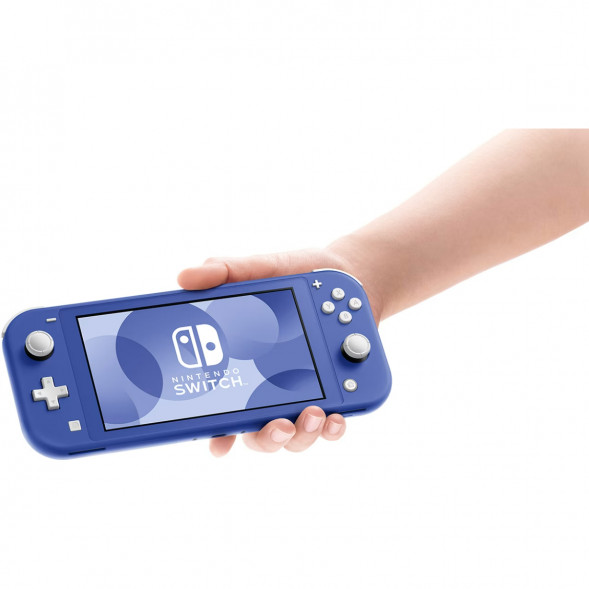 Игровая приставка Nintendo Switch Lite 32 ГБ, синий в Перми