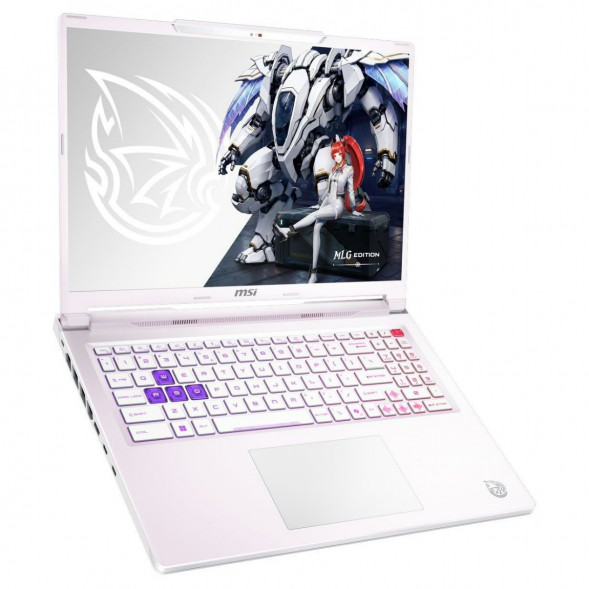 Ноутбук MSI Crosshair A16 HX MLG Edition E8WFK-090XRUY (16&amp;quot;, IPS, AMD Ryzen 9 8940HX 2.4ГГц, 16 ядер, 16ГБ DDR5, 1ТБ SSD, NVIDIA GeForce RTX 5060 - 8 ГБ, без ОС), белый в Перми