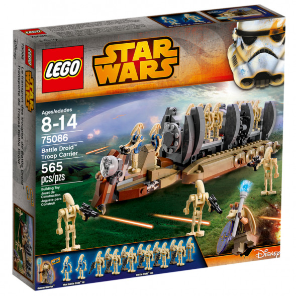 Конструктор LEGO Star Wars 75086 Перевозчик Боевых Дроидов в Перми