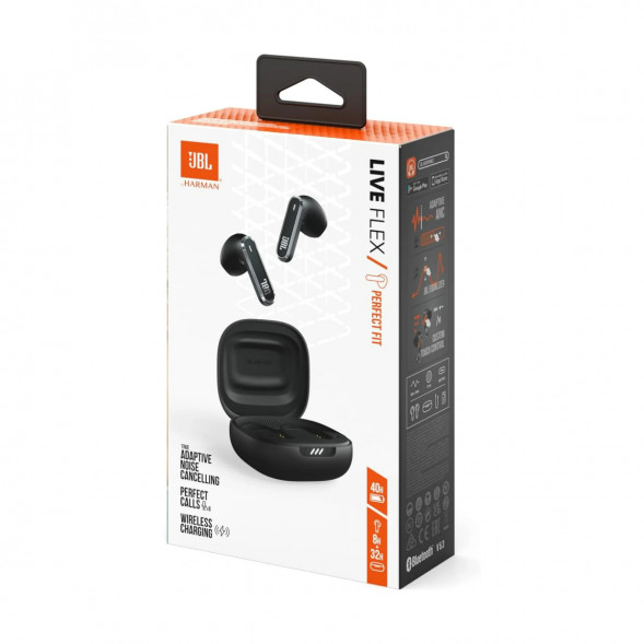 Беспроводные наушники JBL Live Flex, Black в Перми