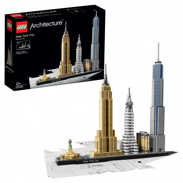 Конструктор LEGO Architecture 21028 Нью Йорк в Перми
