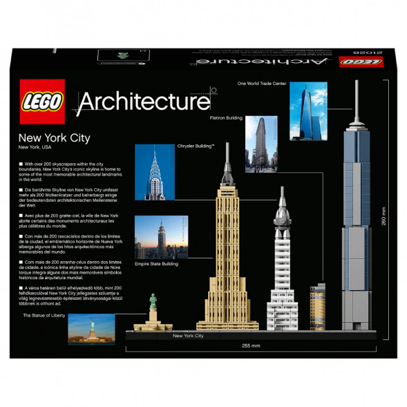 Конструктор LEGO Architecture 21028 Нью Йорк в Перми