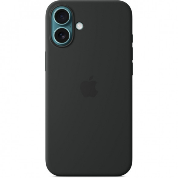 Чехол Apple для iPhone 16 Plus Silicone MagSafe, черный (MYY93ZM/A) в Перми