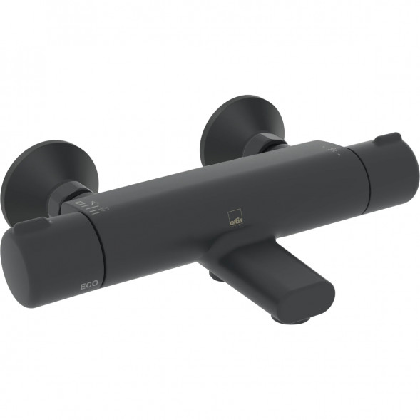 Термостатический смеситель Oras Nova ECO (7462G-33), черный матовый в Перми