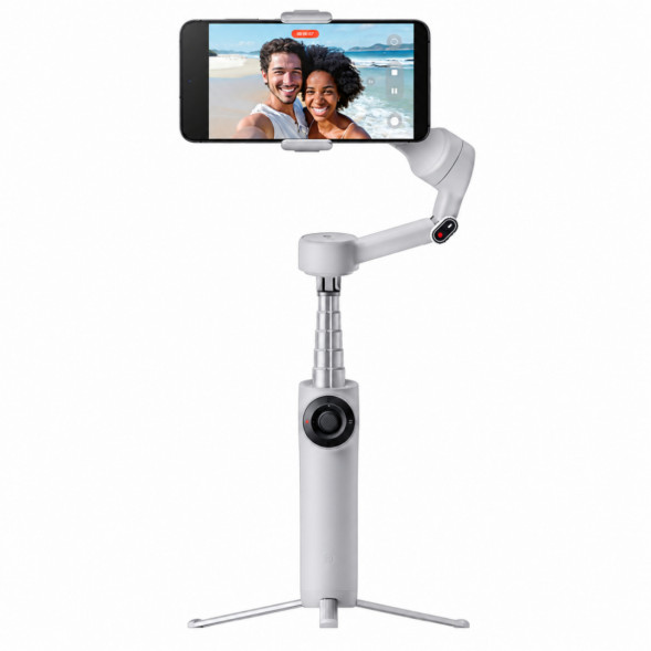 Стабилизатор Insta360 Flow 2 AI Tracker Bundle, Stone Gray в Перми