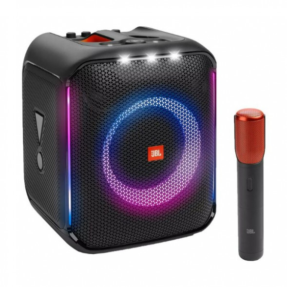 Портативная акустика JBL Partybox Encore + микрофон, черный в Перми