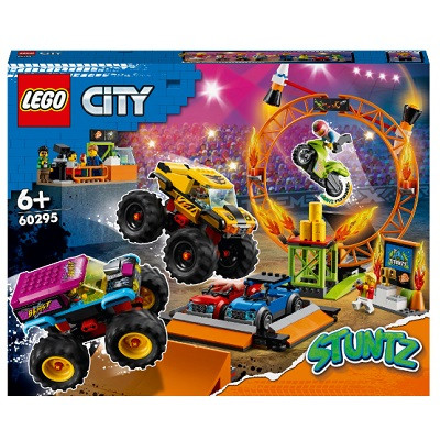 Конструктор LEGO City Stuntz 60295 Арена для шоу каскадёров в Перми