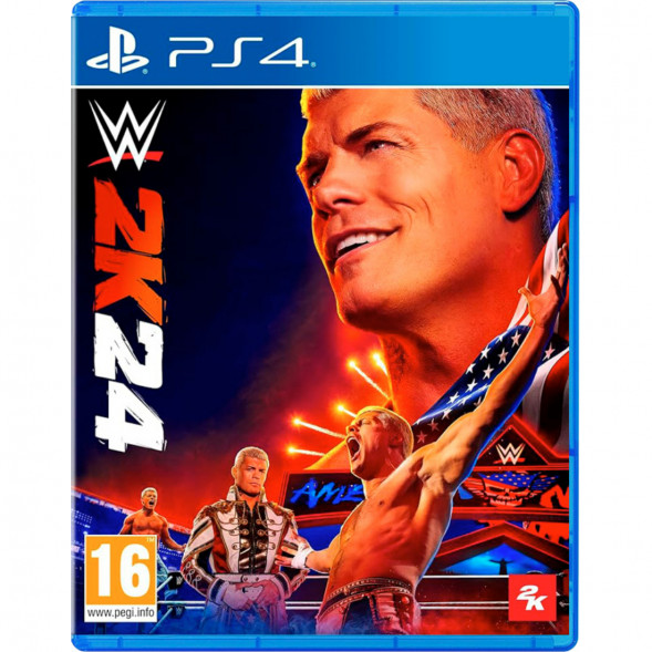 Игра WWE 2K24 [PS4, английская версия] в Перми