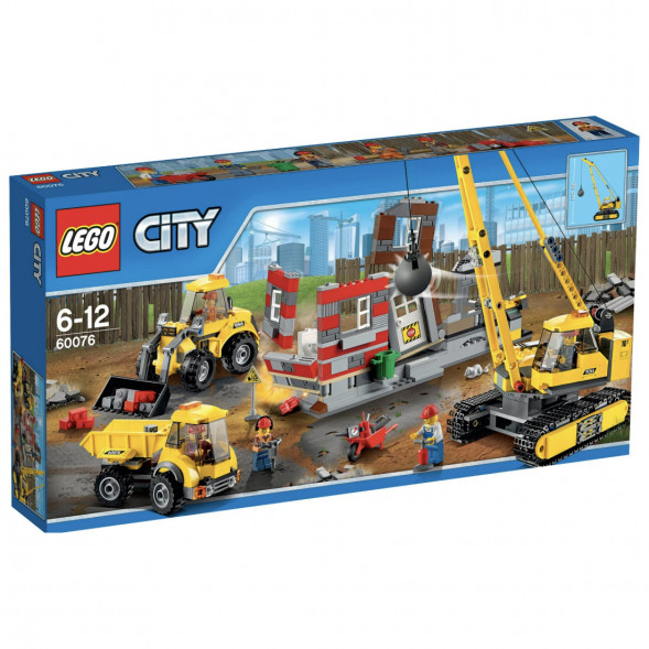 Конструктор LEGO City 60076 Снос здания в Перми