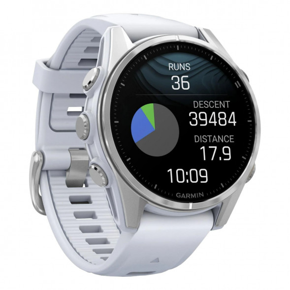 Умные часы Garmin Fenix 8, 43 mm, Whitestone 010-02903-00 в Перми