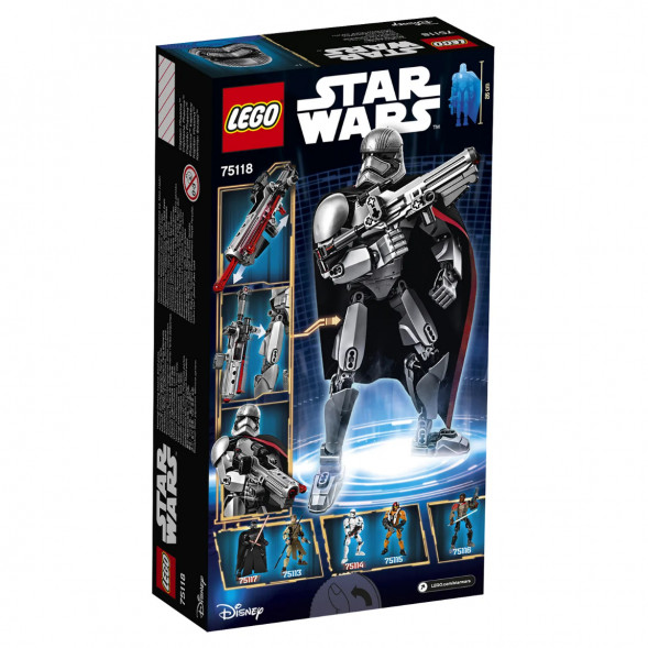 Конструктор LEGO Star Wars 75118 Капитан Фазма в Перми