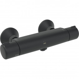 Термостатический смеситель для душа Oras Nova (7460-33), матовый чёрный