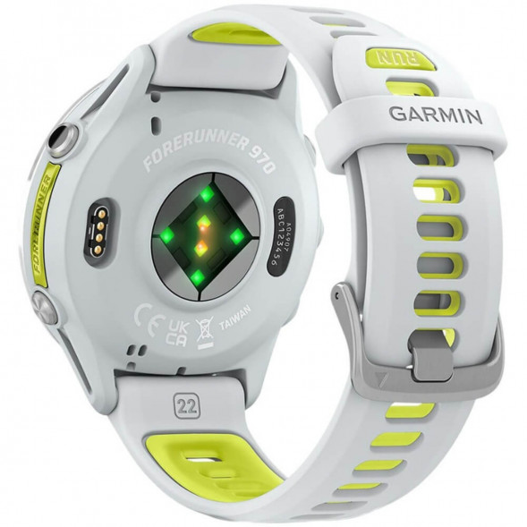 Умные часы Garmin Forerunner 970 Titanium Whitestone/Translucent Amp Yellow Band 010-02969-11 в Перми